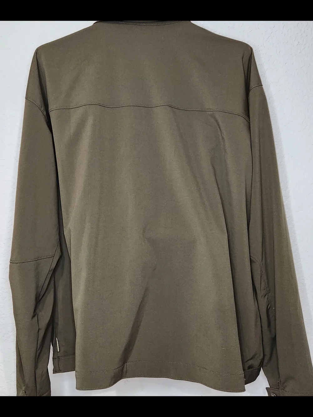 Columbia Olive Lightweight Zip Jacket